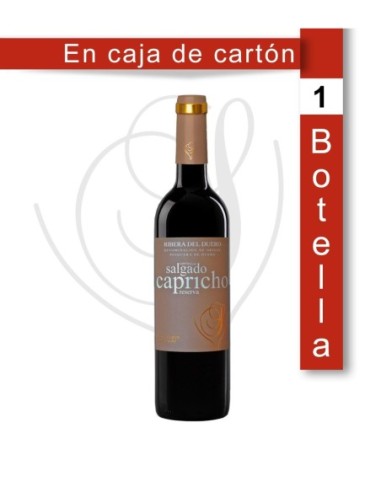 1 Botella 75cl. de Verónica Salgado Capricho Reserva ecológico LRV19 14,5% Vol    CONTIENE SULFITOS