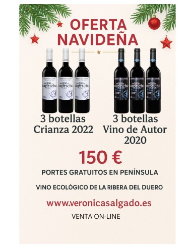 3 botellas de 0.75 L CRIANZA 2022 LCZ22 3...